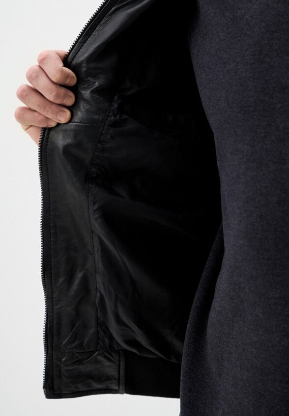 Куртка кожаная Urban Fashion for Men