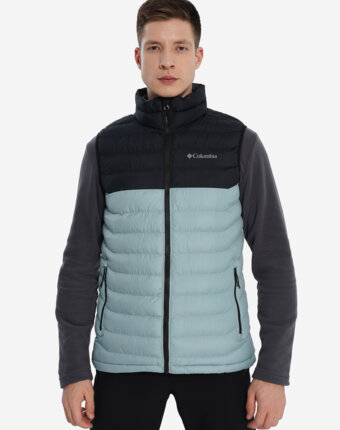 Жилет утепленный мужской Columbia Powder Lite II Vest, Голубой женщинам