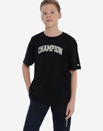 Футболка для мальчиков Champion, Черный женщинам