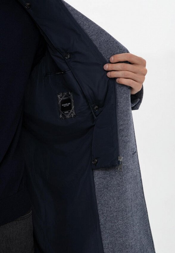 Пальто двубортное Kanzler