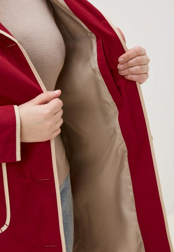 Пальто однобортное Karmel Style