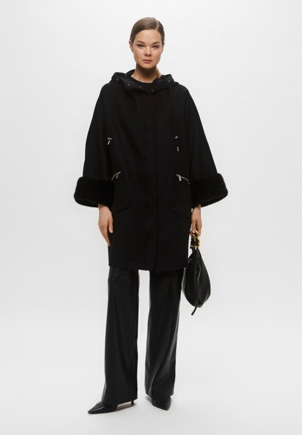 Пальто однобортное Max & Moi