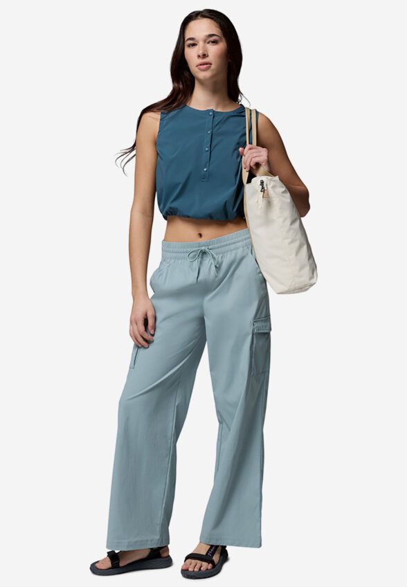 Майка женская Columbia Chill Creek Woven Tank, Зеленый