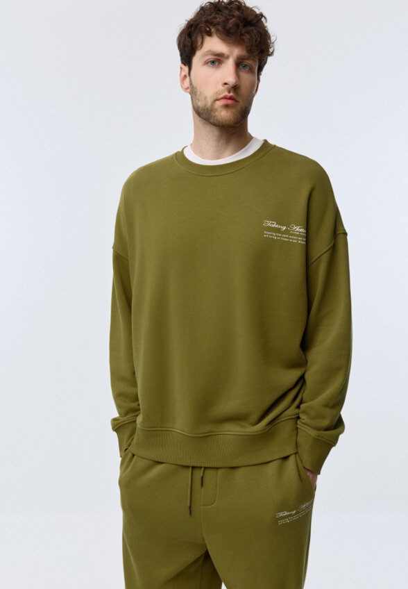 Свитшот OVERSIZE FIT из футера