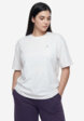 Футболка женская Demix, Plus Size, Белый1  - превью