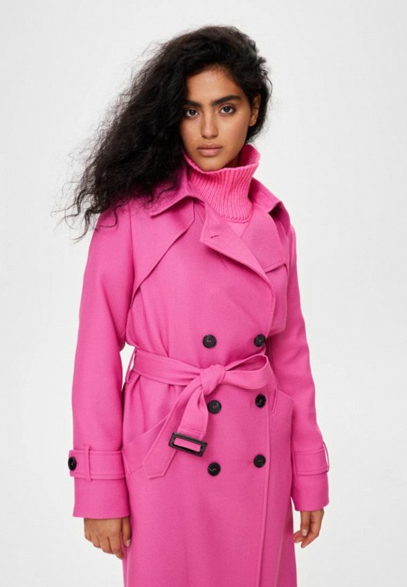 Пальто двубортное SashaOstrov