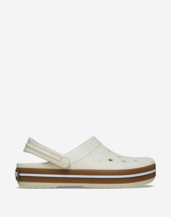 Сабо женские Crocs Crocband Gum, Бежевый женщинам