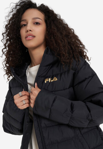 Пуховик женский FILA Essential, Черный