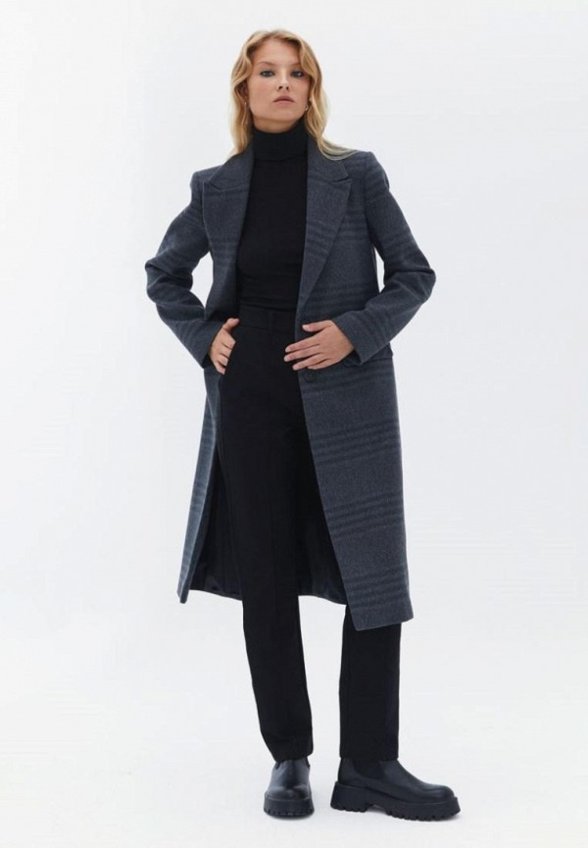 Пальто однобортное OXXO