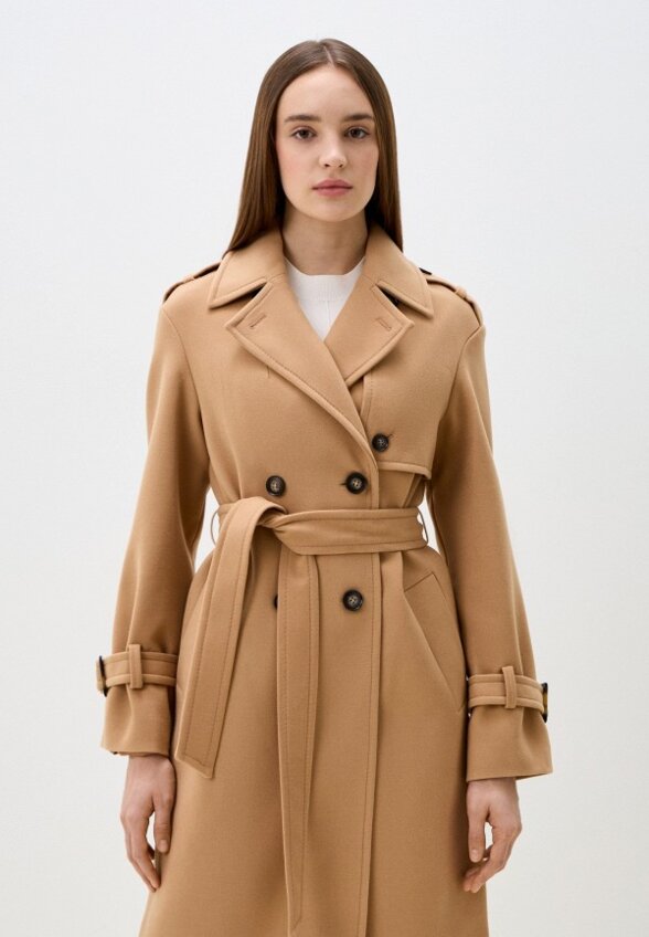 Пальто двубортное Снежная Королева