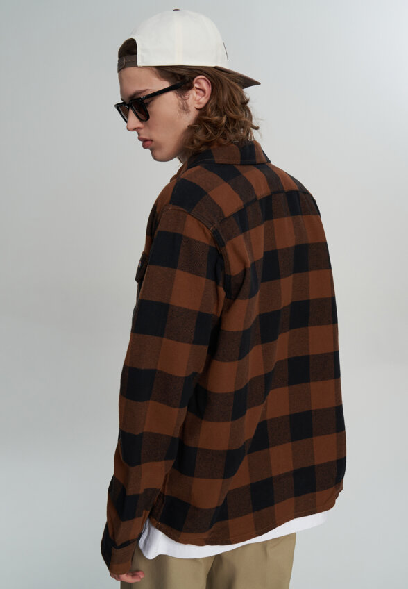 Рубашка мужская DICKIES Sacramento, Коричневый