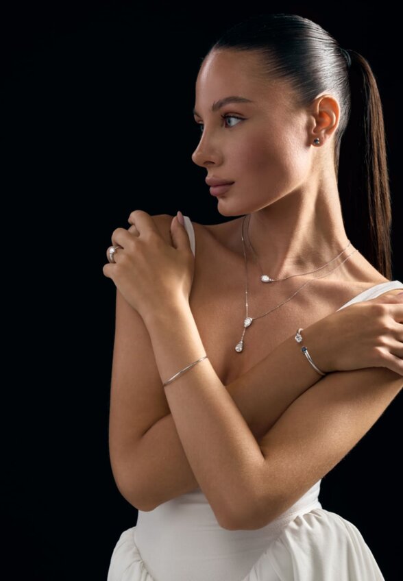 Серебряное кольцо ЧИСТОТА с крупным Лондон топазом MIE