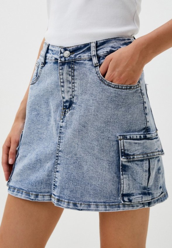 Юбка джинсовая Gaxgax