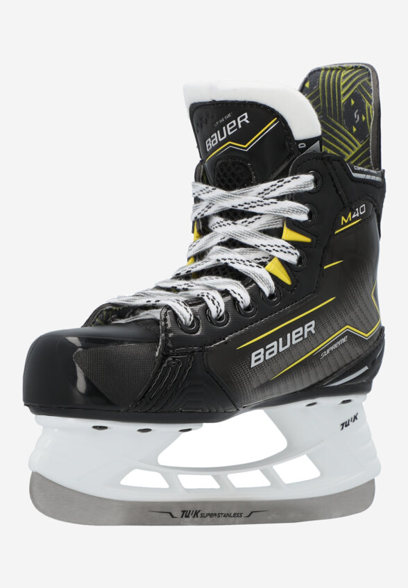 Коньки хоккейные детские Bauer Supreme M40 YTH, Черный