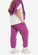 Брюки женские оверсайз Demix, Plus Size, Фиолетовый1  - превью