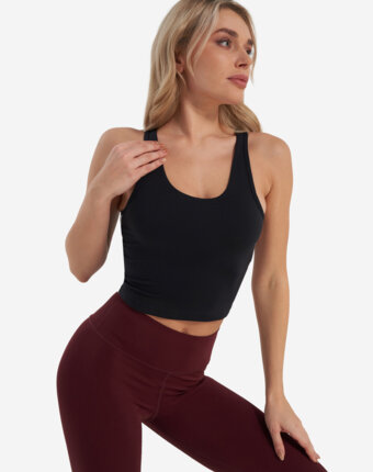 Топ бра спортивный Under Armour Motion Sport, Черный женщинам