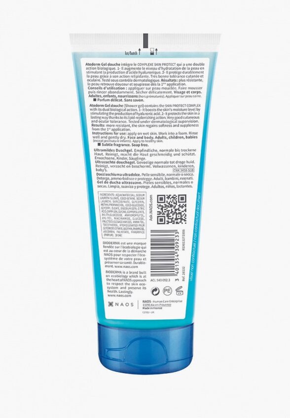 Гель для душа Bioderma
