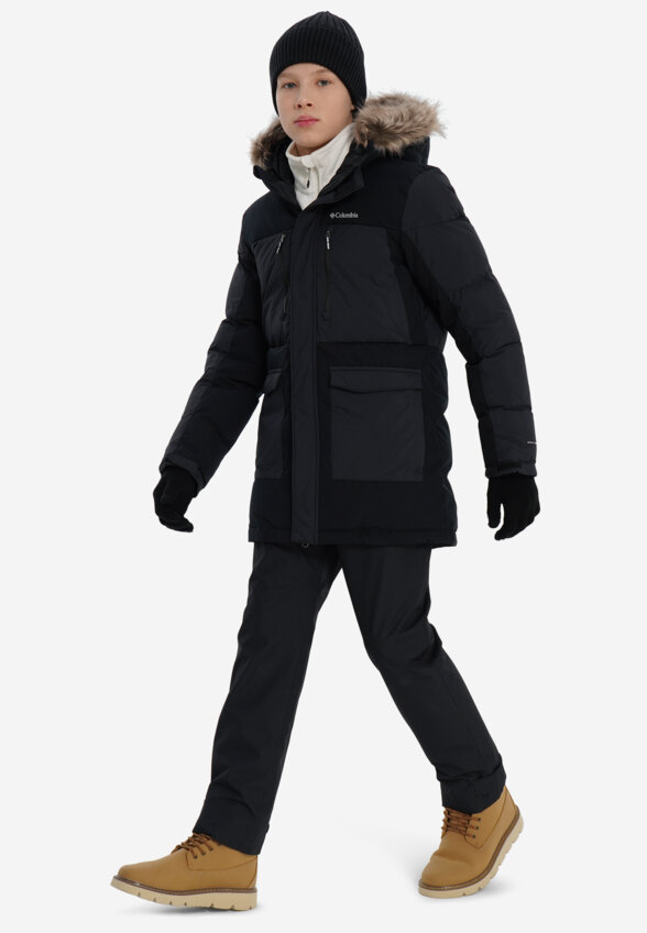 Куртка утепленная детская Columbia Marquam Peak Fusion II Parka, Черный