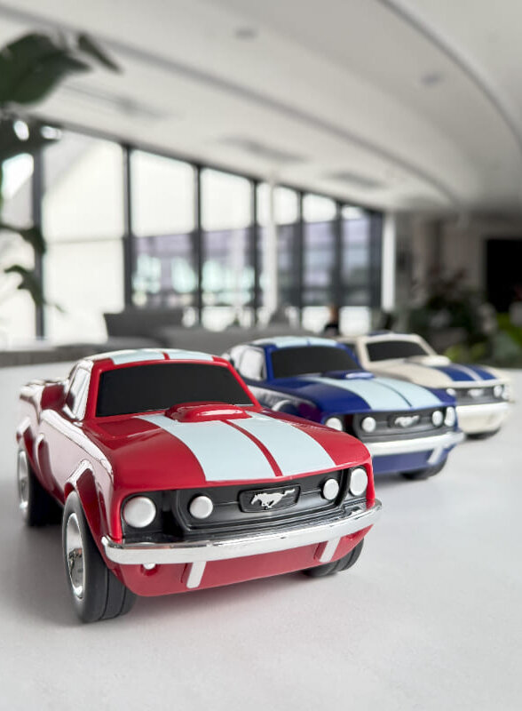 Игрушечная гоночная машинка Baghera Ford Mustang, синяя