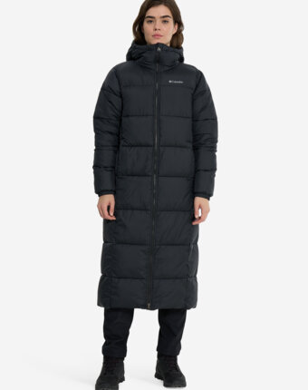 Пальто утепленное женское Columbia Puffect II Long Jacket, Черный женщинам