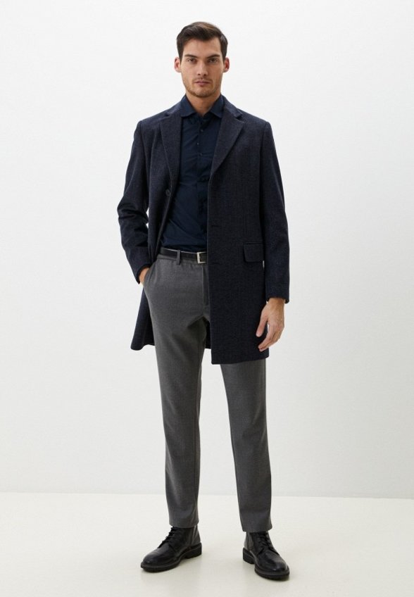 Пальто однобортное Al Franco