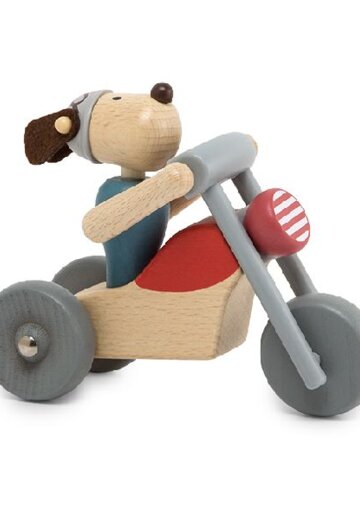 Игрушечный мотоцикл LUKNO, красный