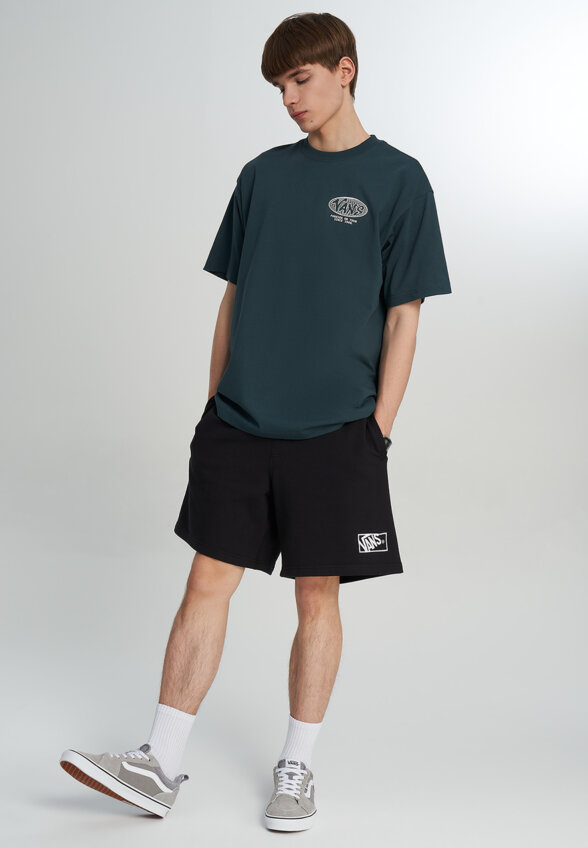 Футболка мужская Vans World Tour Loose SS, Зеленый