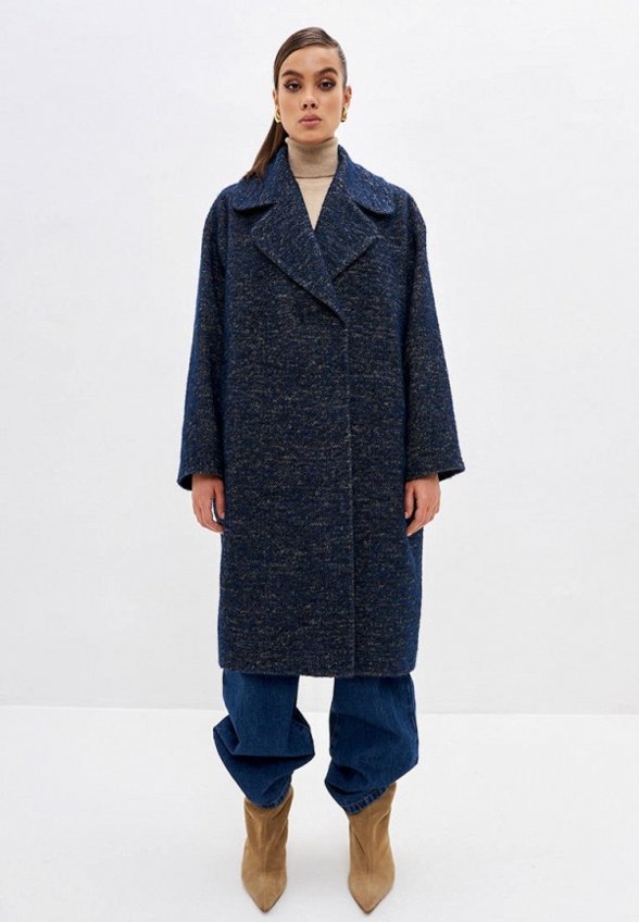 Пальто-кокон Rozhkova