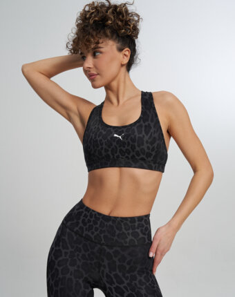 Топ бра спортивный PUMA, Черный женщинам