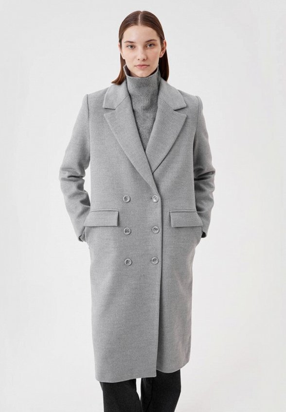 Пальто двубортное Bstatement