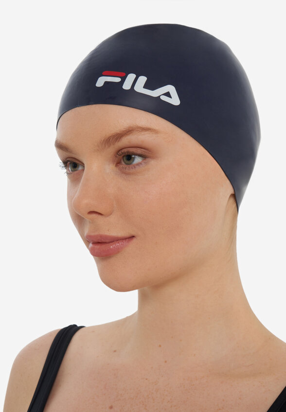 Шапочка для плавания женская FILA, Синий