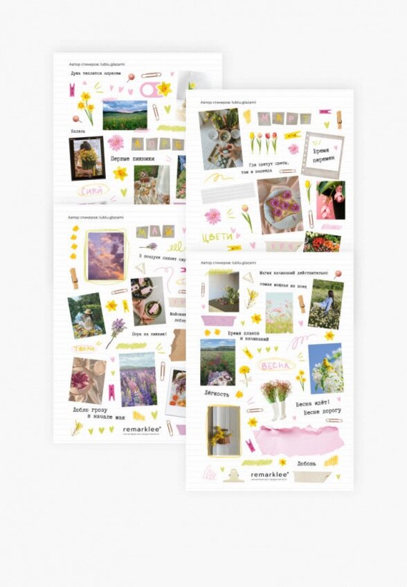 Набор стикеров Remarklee