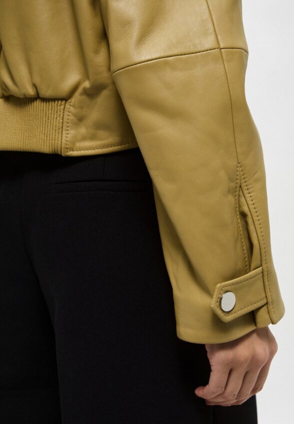 Куртка кожаная Boss