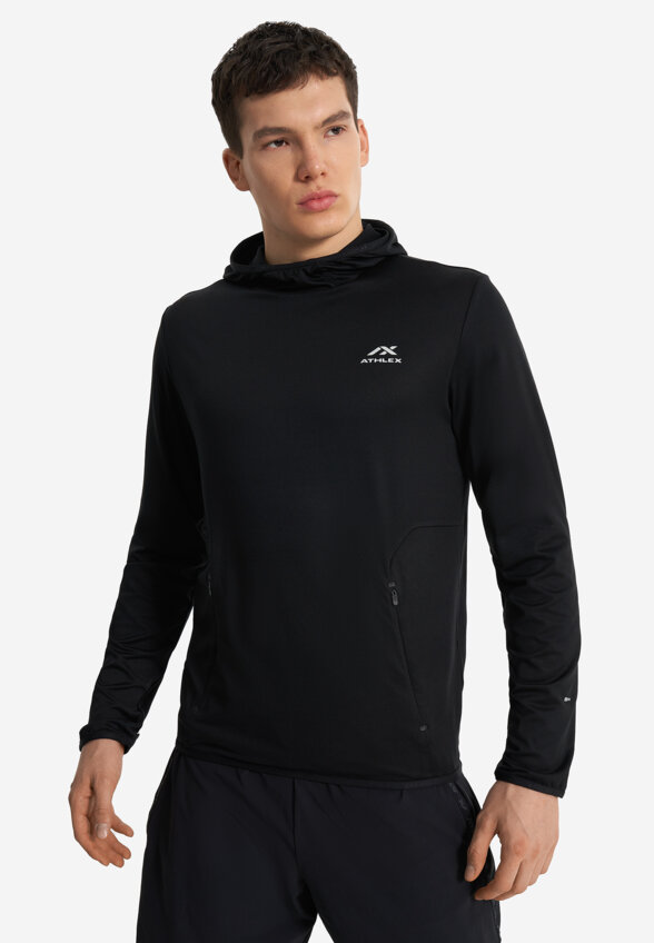 Худи мужское Athlex, Черный
