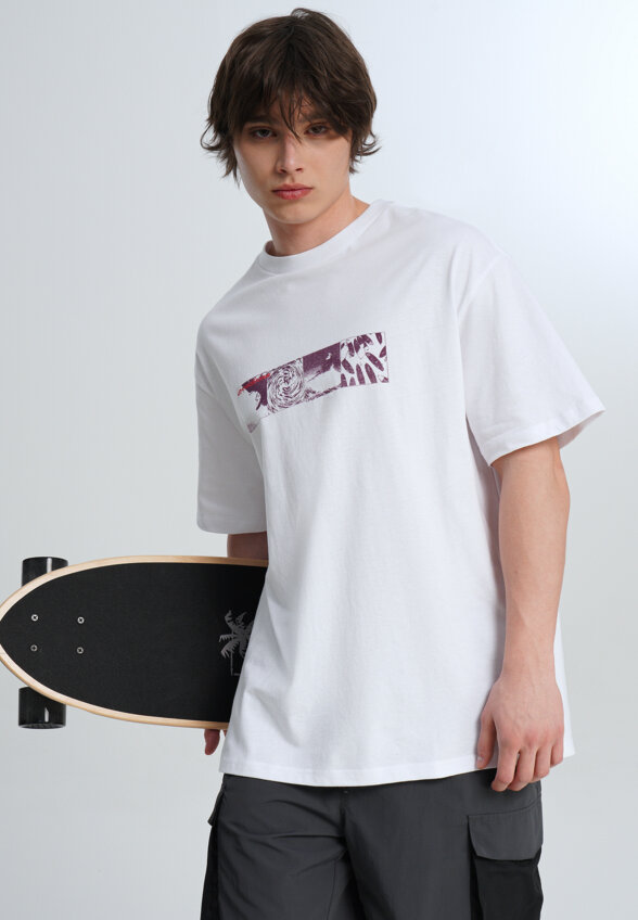 Футболка мужская Quiksilver Mercury Vortex, Белый