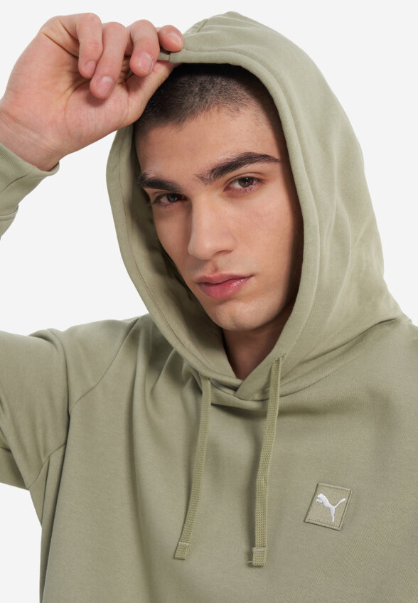 Худи мужское PUMA Ess Elevated, Зеленый