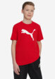Футболка для мальчиков PUMA Ess Cat Logo, Красный1  - превью