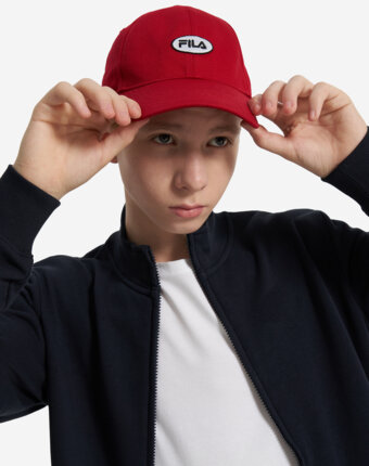 Бейсболка для мальчиков FILA, Красный женщинам
