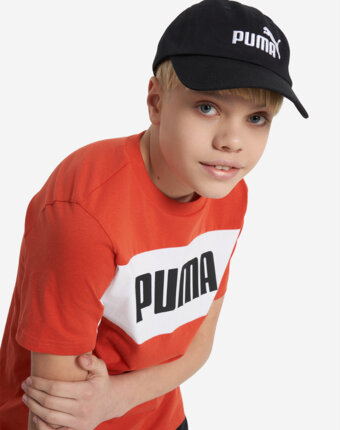 Бейсболка для мальчиков PUMA Ess No.1 Logo, Черный женщинам