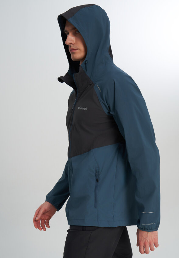 Ветровка мужская Columbia Columbia Tech II Wind Full Zip, Синий
