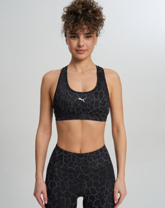 Топ бра спортивный PUMA, Черный женщинам