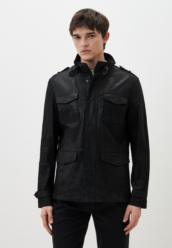Куртка кожаная Urban Fashion for Men