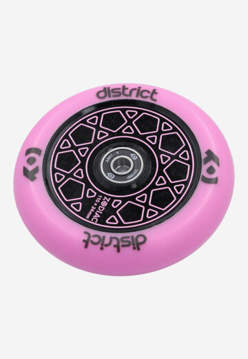 Колесо District Zodiac 110 мм, 86 A, Розовый