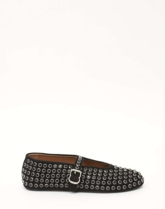 Alaia Strass Ballet Flats женщинам