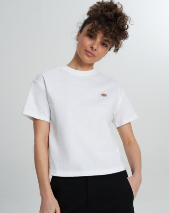 Футболка женская DICKIES Oakport Boxy, Белый женщинам