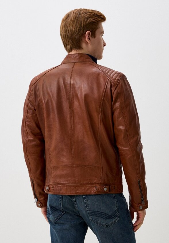 Куртка кожаная Jorg Weber