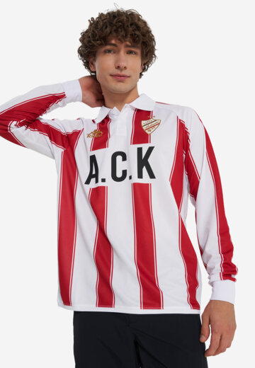 Поло с длинным рукавом мужское Kappa, Белый