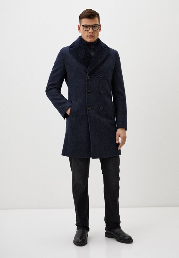 Пальто двубортное Berkytt