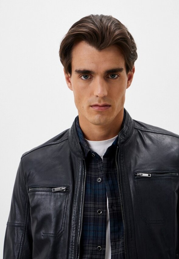 Куртка кожаная Urban Fashion for Men