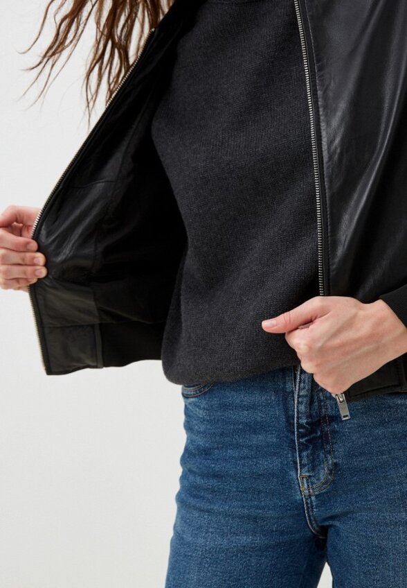 Куртка кожаная Снежная Королева